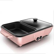 [아마존베스트]RSTJ-Sjef 1200 W 110 V Electric Smokeless Grill and Hot Inner Pot, Multifunctional Non-Stick Electric Pot, 2-Speed Temperature Setting, Quick Heating