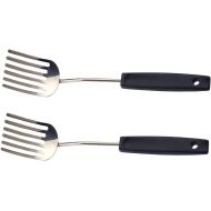 RSVP Fantastic Food Blending Fork Stainless Steel Scrambled Eggs FFF-10 (2-Pack)