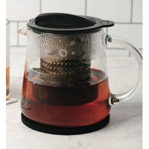  RSVP International RSVP Finum Tea Control Teapot, 14-Ounce