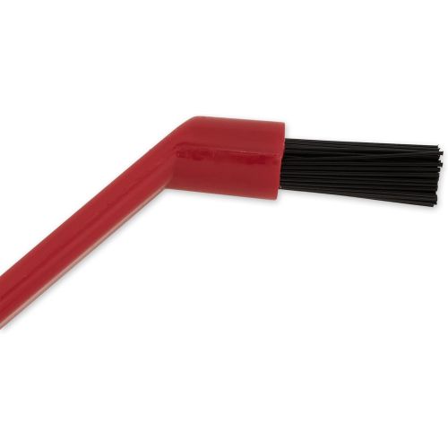  RSVP International Espresso Coffee Kitchen Cleaning Tool, Machine Brush, Red