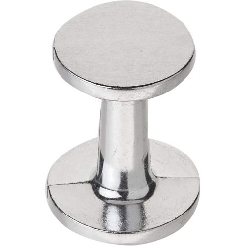  RSVP International (TAM) Dual Sided Coffee Espresso Tamper | Two Flat Tamping Sides | Distribute, Compress & Level Ground Coffee | For Coffee Shops or Home Use: Espresso Machine Ac