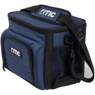 RTIC Day Cooler Bag, 15 Can, Dark Blue, Soft Sided, Heavy-Duty Polyester, High Density Insulation, Keeps Ice Cold All Day