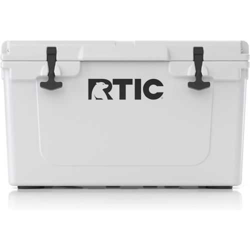  RTIC Ice Chest Hard Cooler, Heavy Duty Rubber Latches, 3 Inch Insulated Walls, 45 Quart