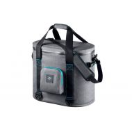 RTIC Monoprice Emperor Flip Portable Soft Cooler - 40 Can - Gray | Waterproof Exterior, IPX7-Rated Zippers Ideal for Camping, Fishing, BBQ - Pure Outdoor Collection