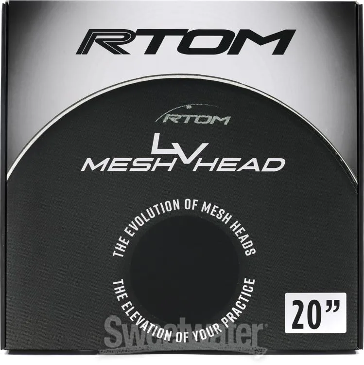  RTOM Low Volume Mesh Bass Drumhead - 20 inch