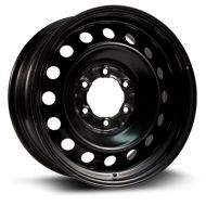 RTX, Steel Rim, New Aftermarket Wheel, 16X7, 6X139.7, 106, 30, black finish X45483