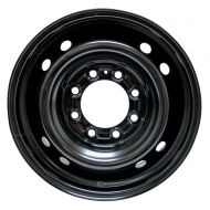 RTX, Steel Rim, New Aftermarket Wheel, 17X7, 8X165.1, 121.1, 25, black finish A2185