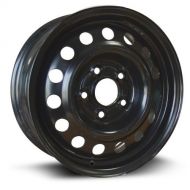 RTX, Steel Rim, New Aftermarket Wheel, 15X6, 5X114.3, 67.1, 45, black finish X45567