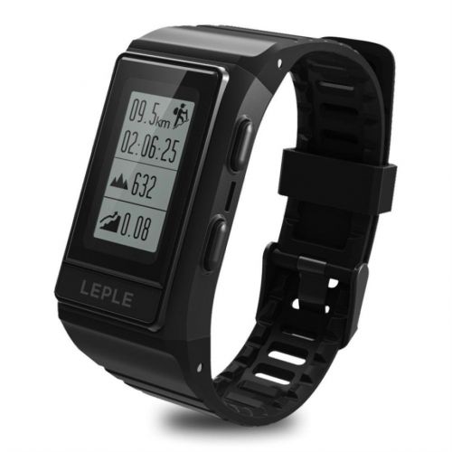  RTYou LEPLE S909 Smart Sports Watch Bracelet GPS Heart Rate Sleep Monitor (Black)