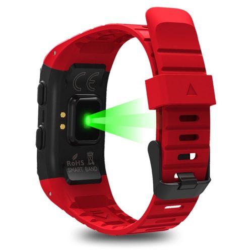  RTYou LEPLE S909 Smart Sports Watch Bracelet GPS Heart Rate Sleep Monitor (Red)