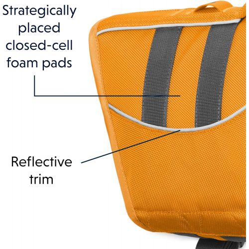  RUFFWEAR - Float Coat Dog Life Jacket for Swimming, Adjustable and Reflective