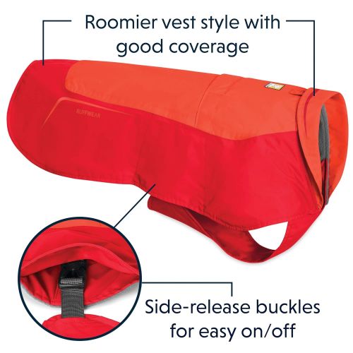  RUFFWEAR Ruffwear - Vert Waterproof Fleece Jacket for Dogs