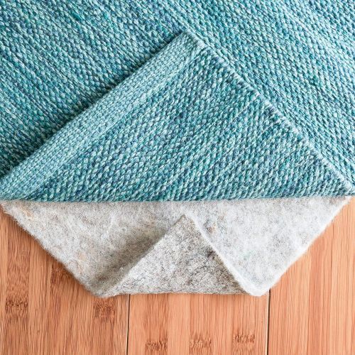  RUGPADUSA, 8 x 11, 1/3 Thick, Basics 100% Felt Rug Pad, Safe for All Floors and Finishes, Made in the USA