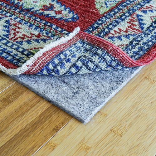  RUGPADUSA Rug Pad USA, 1/4 Thick, Felt and Rubber, 5x8, Superior Lock- Premium Non Slip Rug Padding for Hardwood Floors