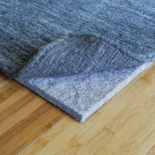  RUGPADUSA Superior Lock 7/16 Area Rug Pad by Rug Pad USA, Luxury Non-Slip Felt & Rubber Rug Padding for Hardwood Floors, Rug Preservation + Floor Protection (5 Round)