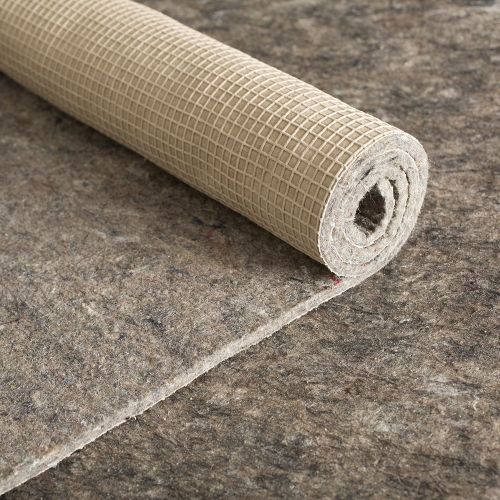  RUGPADUSA, Anchor Grip 15 1/8 Inch (7x9), Non Skid Felt Rug Pad, Non Slip Rubber Backing, Safe for Hardwood and All Hard Surface Floor Protection