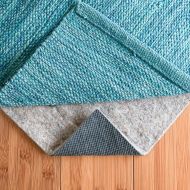 RUGPADUSA, 8 x 10, Basics Non Slip Felt & Rubber Rug Pad, Add Grip, Cushion, and Floor Protection, Safe for Hardwood and Hard Surface Floors