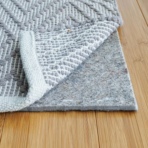  RUGPADUSA, 8 x 10, Basics Non Slip Felt & Rubber Rug Pad, Add Grip, Cushion, and Floor Protection, Safe for Hardwood and Hard Surface Floors