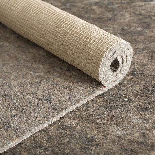  RUGPADUSA, Anchor Grip 15 1/8 Inch (11x12), Non Slip Rug Pad, Made with 100% Natural Rubber and Safe for Wood Floors and All Hard Flooring