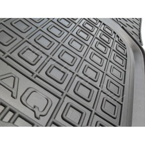  RUIYA AV-G Fully Tailored Rubber | Set of 5 Car Floor Mats Carpet for Skoda KODIAQ 20162019