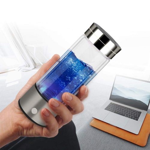  [아마존베스트]Runmind Hydrogen Water Bottle with PEM and SPE Technology, Up to 1600 PPB, Portable Hydrogen Generator Manufacturer, Glass Water Ionizer