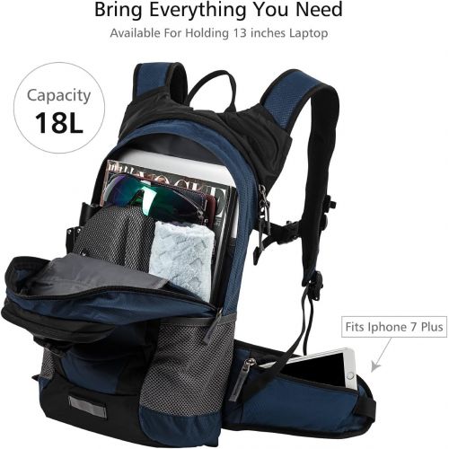  [아마존 핫딜]  [아마존핫딜]RUPUMPACK Insulated Hydration Backpack Pack with 2.5L BPA Free Bladder, Lightweight Daypack Water Backpack for Hiking Running Cycling Camping, School Commuter, Fits Men, Women, Kid