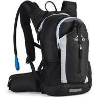 [아마존베스트]RUPUMPACK Insulated Hydration Backpack Pack with 2.5L BPA Free Bladder, Lightweight Daypack Water Backpack for Hiking Running Cycling, School Commuter, Fits Men, Women, Kids, 18L