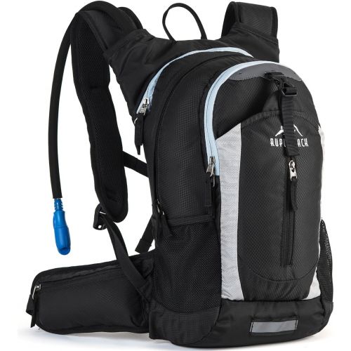  [아마존베스트]RUPUMPACK Insulated Hydration Backpack Pack with 2.5L BPA Free Bladder, Lightweight Daypack Water Backpack for Hiking Running Cycling, School Commuter, Fits Men, Women, Kids, 18L