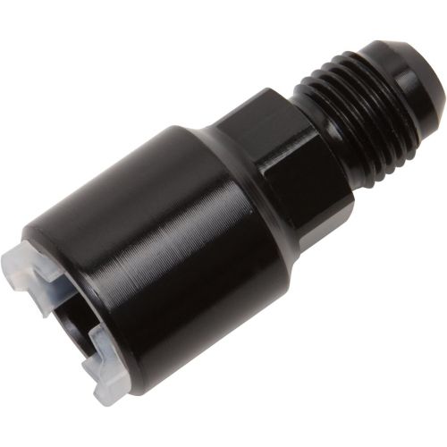  Russell 640853 -6 AN Male to 3/8 SAE Quick-Disconnect Female Push-On EFI Fitting