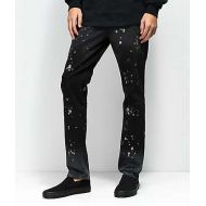 RUSTIC DIME Rustic Dime Bleached Carbon Tapered Jeans