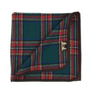 RUTH Ruth&Boaz Tartan Plaid Wool Blend Throw Blanket（R）