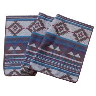 RUTH Ruth & Boaz Outdoor Wool Blend Blanket Water-Resistant Windproof Ethnic Inka Pattern