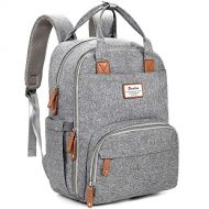 [아마존베스트]Diaper Bag Backpack, RUVALINO Multifunction Travel Back Pack Maternity Baby Nappy Changing Bags,...