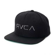 RVCA Twill Black Snapback Hat