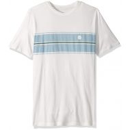RVCA Mens Motors Stripe Short Sleeve T-Shirt