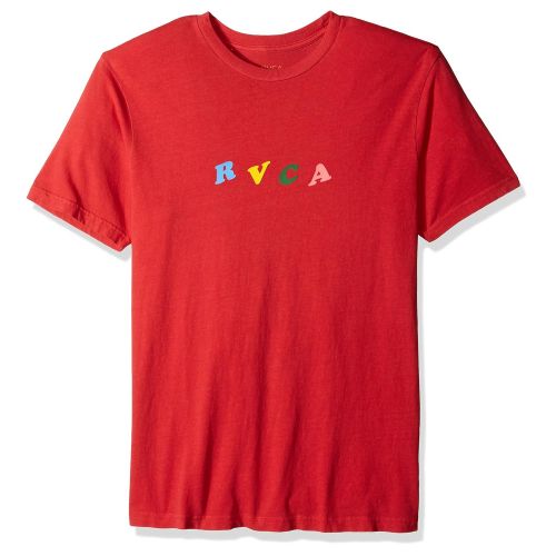  RVCA Mens Crypt Party Short Sleeve T-Shirt