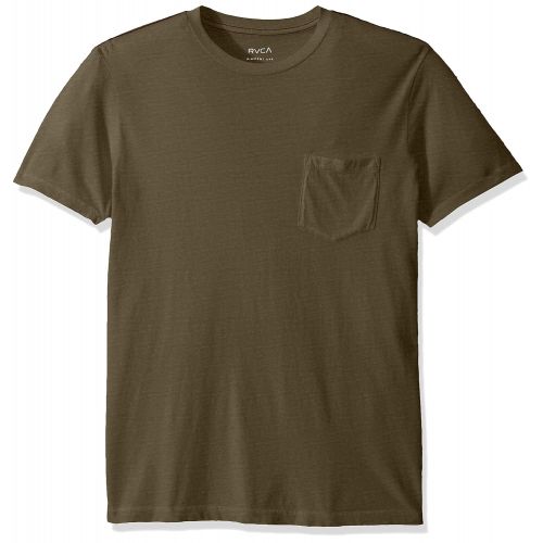  RVCA Mens PTC 2 Pigment Short Sleeve Crew Neck Pocket T-Shirt