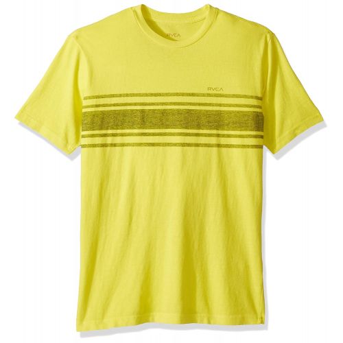  RVCA Mens Elliot Stripe Short Sleeve T-Shirt