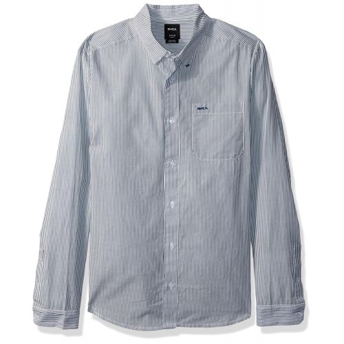  RVCA Mens Milkman Long Sleeve Shirt