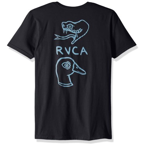  RVCA Mens Eternal Struggle Short Sleeve Crew Neck T-Shirt