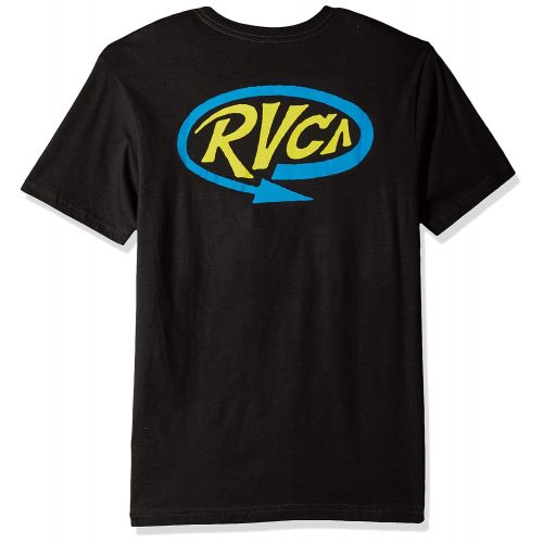  RVCA Mens Looped Short Sleeve T-Shirt