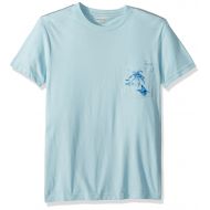 RVCA Mens Palm Shark Short Sleeve Pocket T-Shirt