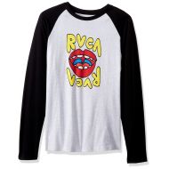 RVCA Mens Flip Lip Long Sleeve Raglan T-Shirt