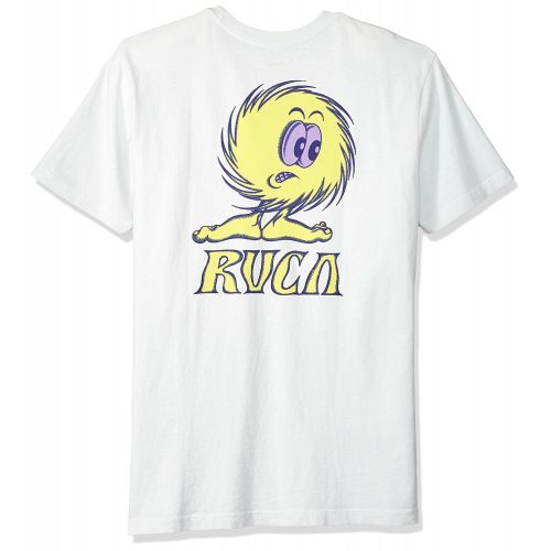  RVCA Mens The Fuzz Short Sleeve T-Shirt