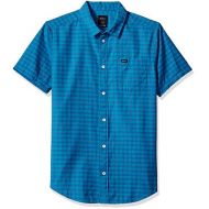 RVCA Mens Delivery Short Sleeve Woven Shirt