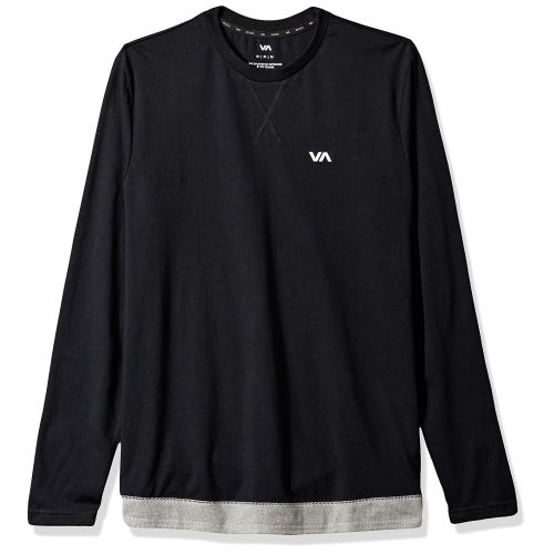  RVCA Mens Runner Mesh Long Sleeve Shirt