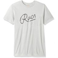 RVCA Mens Mowgli Script Pocket T-Shirt