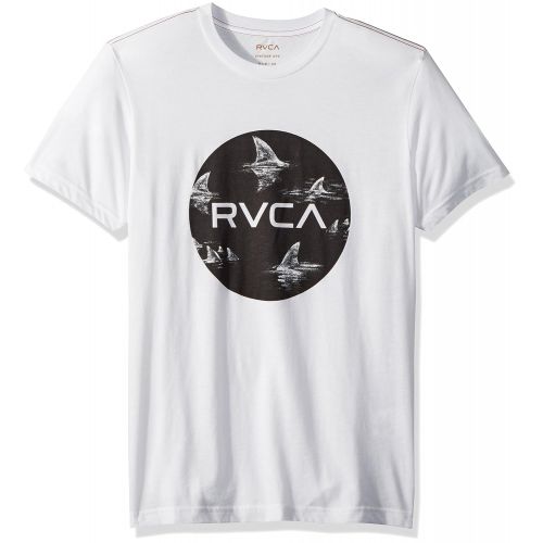  RVCA Mens Motors Fill Up Short Sleeve T-Shirt