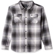 RVCA Mens Muir Flannel Long Sleeve Woven Button Front Shirt
