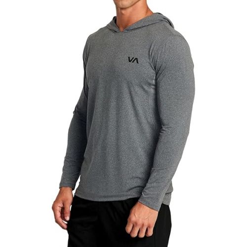  RVCA Mens Sport Vent Athletic Breathable Long Sleeve Tee